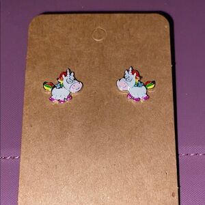 Pink and White Unicorn Jewelry Accessories